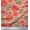 Peach, variant on Soimoi Blue Cotton Duck Fabric Laurel Leaves & Camellias Floral Print Fabric by the Yard 42 Inch Wide