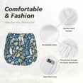 thumbnail image 4 of Pofeuu Underwater Creature Print Women's Athletic Shorts Running Workout Shorts Tummy Control Quick Dry Gym Shorts with Pockets Double layer sports shorts-X-Large, 4 of 7