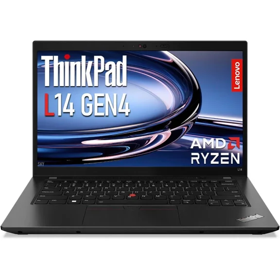 Restored Lenovo L14 G4 14" FHD AMD Ryzen 5 Pro 7530U 2.0Ghz 32GB RAM 256GB SSD Black