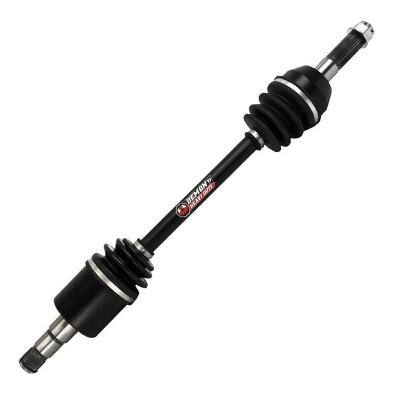 Demon Powersports Rear Right Heavy Duty Axle for (2005-06) Polaris Ranger 500, Made Up of 4340 Chromoly Steel, In Dual Heat Treated High Strength, Wider Angles & High Load Molybdenum Grease Precision