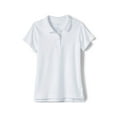 thumbnail image 1 of Lands' End School Uniform Girls Short Sleeve Feminine Fit Interlock Polo Shirt, 1 of 3