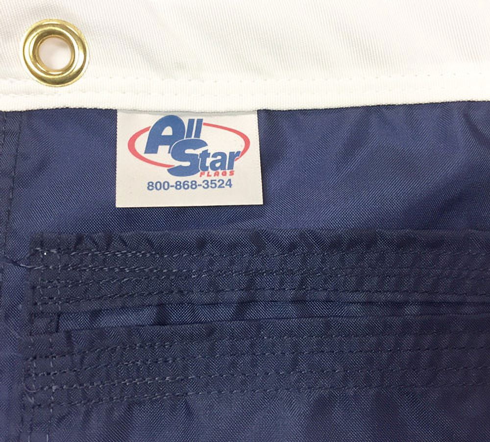 3x5' Georgia Heavy Weight Nylon flag From All Star Flags