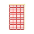 thumbnail image 1 of 50 Pieces/Bag Salt Sugar Seasoning Bottles Label Stickers Home Label Sticker 50 Boxes Adhesive Tags Portable Gadget Accessories Red, 1 of 8