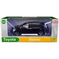 thumbnail image 3 of Toyota Sienna Minivan Black 1/24 Diecast Model Car, 3 of 3