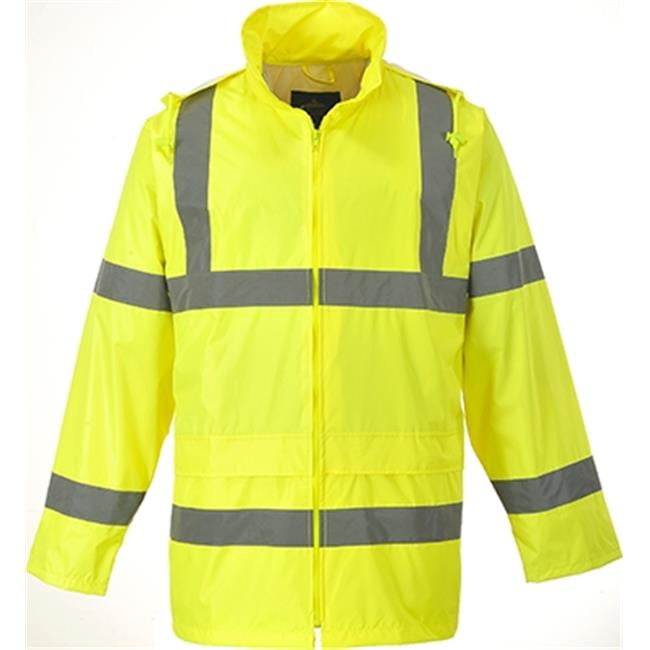 Hi-Vis Rain Jacket - 8XL - Yellow 