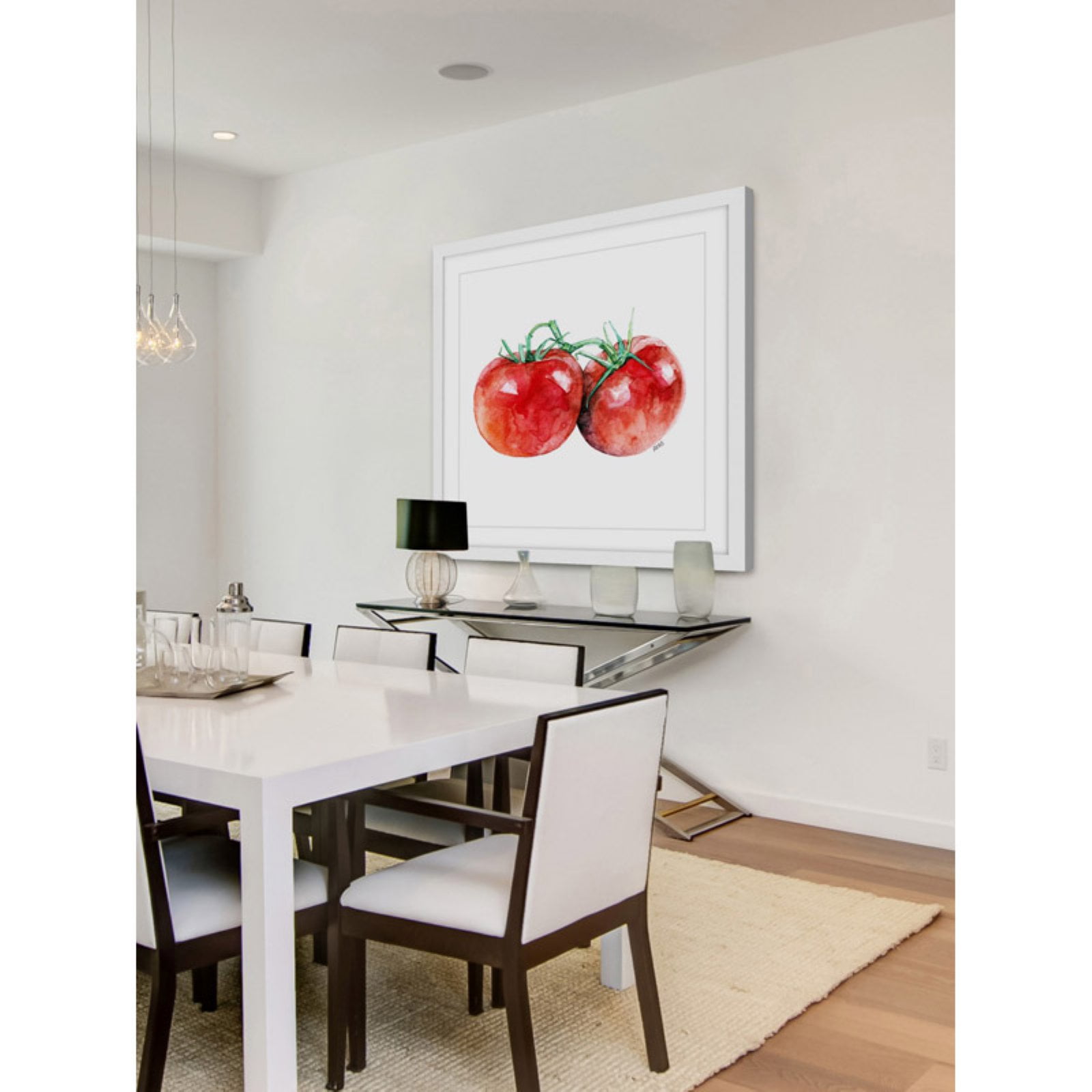 Marmont Hill "Tomatoes" by Rachel Byler Framed Painting Print