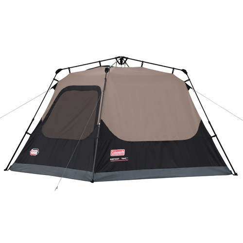 Coleman 4-Person Cabin Camping Tent with Instant Setup, 1 Room, Gray - image 4 of 7