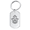 Silver, variant on Star of David in Hamsa Hand Symbol Engraved Keychain for Men Women - Religious Judaica Jewish Mogen Star God's Hand Amulet Keyring Pendant- Israeli Blessing Gifts for Protection, Black