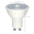 thumbnail image 2 of Satco 6.5w LED MR16 LED 3000K 40 deg. beam spread GU10 base 120 volts, 2 of 11
