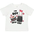 thumbnail image 3 of Inktastic I'm Soy into You with Cute Soy Sauce and Sushi Boys or Girls Toddler T-Shirt, 3 of 5