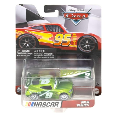 Disney and Pixar Cars NASCAR Die-cast Vehicles, 1:55 Scale Metal Toy Cars (Styles May Vary)