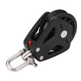 thumbnail image 1 of Single Wheel Pulley, Secure Locking Smooth Rotation Lifting Rope Pulley  for Yacht, 1 of 7