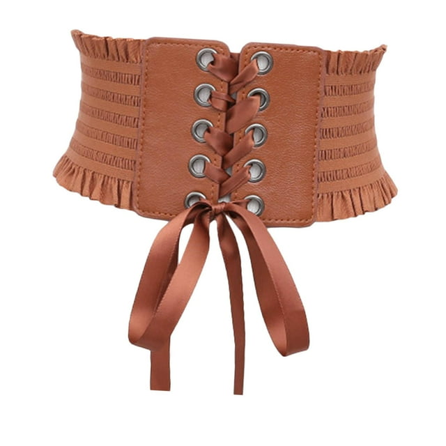 Cinturón elástico con borlas Hugo Cinturón Marrón claro