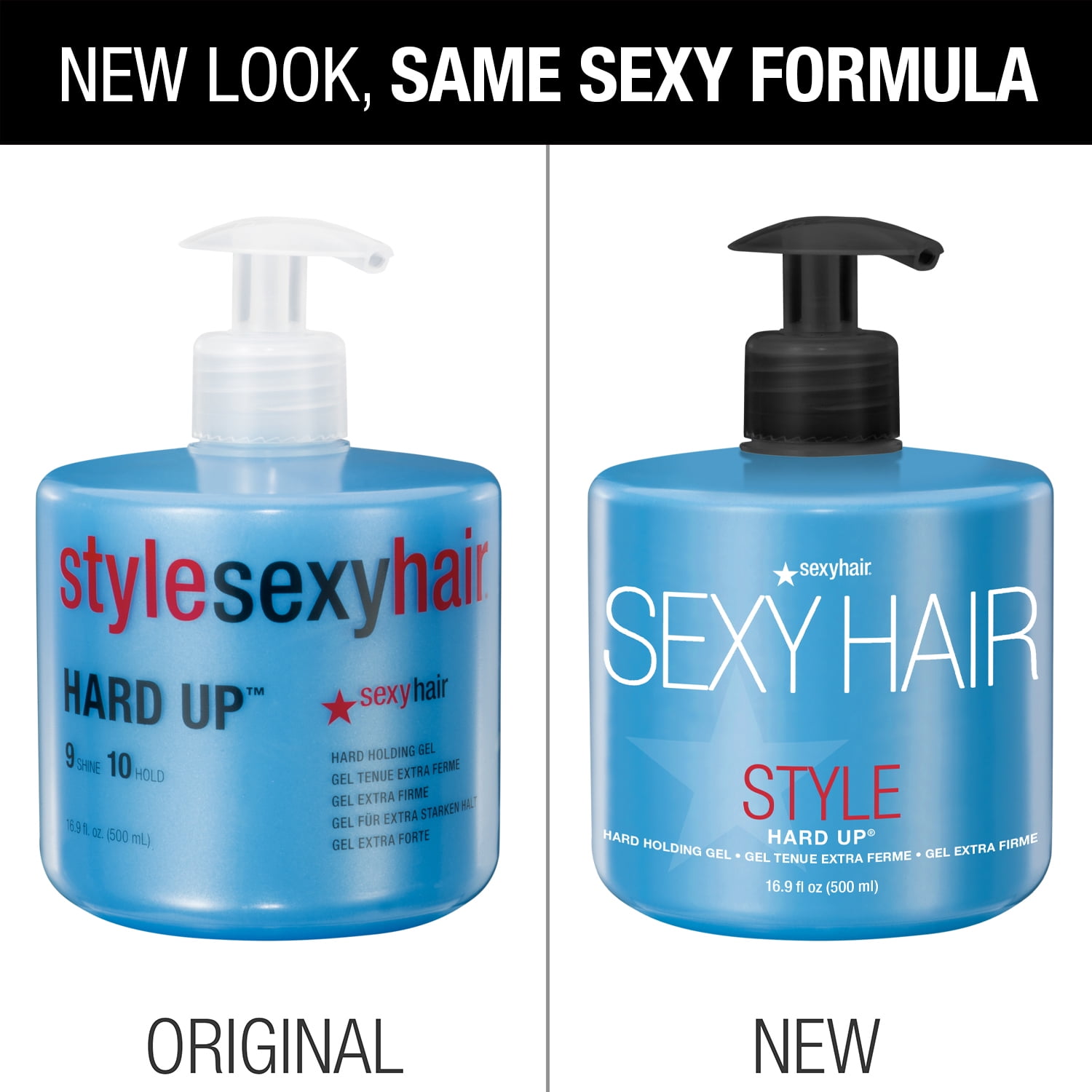 Short Sexy Hair Hard Up Holding Gel by Sexy Hair for Unisex - 16.9 oz Gel