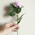 thumbnail image 4 of Elegante ramo de rosas artificiales Rosaceae, decoración para fiestas en casa. Rosa claro, 4 of 9