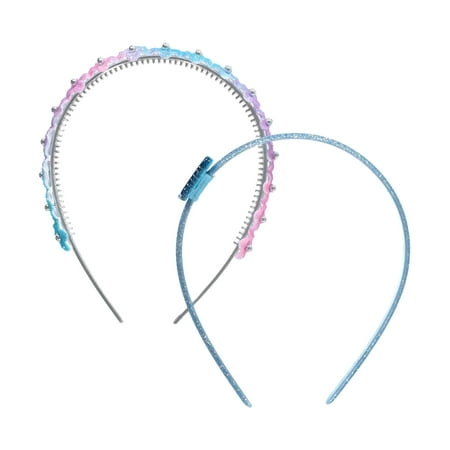 Frozen Girl's Shining Ice Bands 2-Pack Headbands