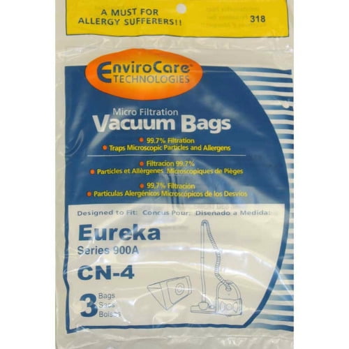 Replacement Vacuum Bag for Envirocare 68937 - 318 Single Pack Replacement Vacuum Bag