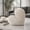Gold, variant on Decorative Ceramic Heart Sculpture for Home Decor - Ornament for Bathroom, Office, and Living Room Decor - Modern Figurine Accent for Bedroom, Shelf Display, and Coffee Table - 8", White