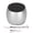 Silver, variant on YAHHU Portable Bluetooth Speaker V5.0 IP67 Waterproof Mini Shower Speaker Built-in Mic, 5.1 in / 13 cm Compact Size for Car Bike, Silver