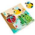 thumbnail image 1 of TOOKYLAND Wooden Busy Board - Activity Board, Preschool Learning Sensory Toy for Kids 3 Years Old +, 1 of 9