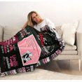 thumbnail image 2 of Best Grandma Blanket Gifts from Grandchildren Grandma Mothers Day Christmas Birthday Gifts | Best Grandma Ever Blanket Throw Blanket Presents Bday Gifts from Grandaughter Grandson 50\u201d X 60\u201d, 2 of 6