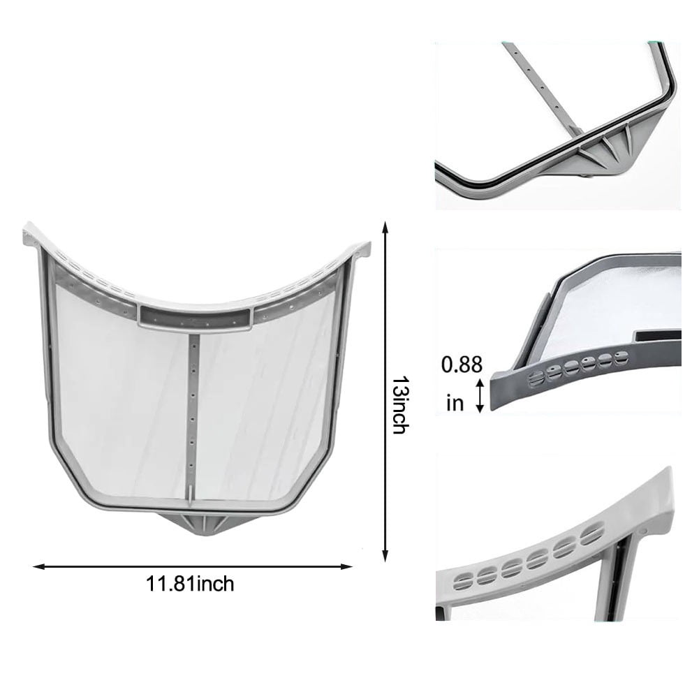 1PC W11758174 Filter for MED5630HW2 W11758174 p5313133 Dryer Filter Screen