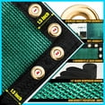 thumbnail image 5 of ShadeMart 6' x 36' Green Fence Privacy Screen Windscreen Shade Fabric Cloth HDPE, 90% Visibility Blockage, with Grommets, Heavy Duty Commercial Grade, Cable Zip Ties Included - Custom Avalible, 5 of 6