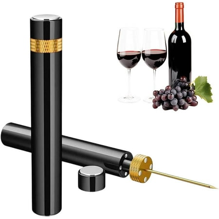 2PCS Wine Opener 2026 New Pocket Air Pressure Wine Bottle Opener Portable Assemblable Design Wine Opener for Travel Fast 7 Second Bottle Opening Corkscrew Manual Lightweight Wine Openers (Red)