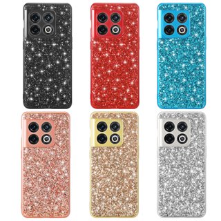 Phone Case For OPPO Reno 10 Pro 5G Clear Glitter Bling Sequins Cover  Shockproof Bumper For Reno 10 Pro Plus Shell