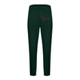 thumbnail image 3 of Lorytime Fleece Joggers Men Heart Print Elastic Waist Sweatpants Drawstring Full Length Pants with Pockets Outwear, 3 of 3