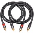 thumbnail image 3 of CESS-163-3f Cable de conexión de audio RCA premium de calibre 12 de alta resistencia (3 pies), 3 of 5