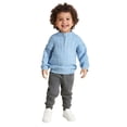 thumbnail image 3 of Bobifish Big Boys Beige Quarter-Zip Sweater Cable Knit Pattern Neck Sweater Long Sleeve Knitted Warm Boys Girls Casual Outdoor Pullover, 3 of 8
