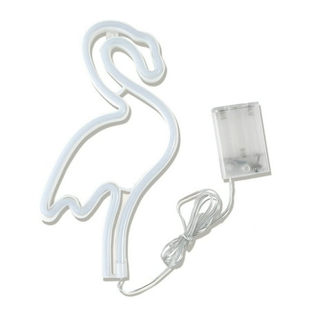 

Led Flamingo Hanging Wall Light Comfortable Warm Light For Bedroom Decoration