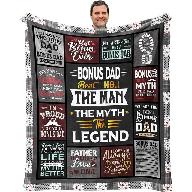 LHSHID Uncle Gifts for Christmas Xmas Gifts for Uncle Uncle Gifts from Niece Best Uncle Ever Gifts Gift for Uncles from Nephew Funny Uncle Birthday Gift Throw Blanket 60x80in