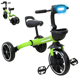 thumbnail image 1 of Triciclo 3 en 1 Plegable para Niño s Convertible a Bicicleta y Balance Bike Luz Sonido Apto a partir de 2 Años o Hasta 25 kg - Verde, 1 of 7