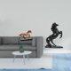 thumbnail image 2 of Figura de caballo,Figura coleccionable de caballo en miniatura,Adorno de caballo de resina,estatua de animal,decoración para el hogar,Estatua de caballo,Estatua de caballo,escultura decorativa, 2 of 8