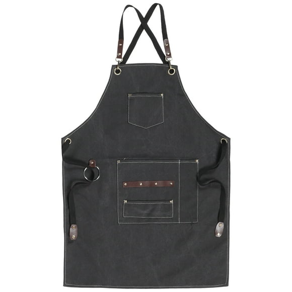 EeaseMX Delantal de lona multiusos con bolsillos para hombres y mujeres, estilistas y peluqueros.