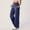 Navy, variant on Loose Yoga Pants For Women Sevevn Women'S Long Solid Color Hip Lift Fitness High Waist Elastic Exercise Yoga Pants Wide Leg Yoga Pants For Women