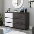 thumbnail image 4 of Sauder La Collection Hudson Court Commode, Finition charbon frêne, 425709, 4 of 6