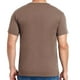 Waiimak Chemises de Taille Plus pour Hommes T-Shirts à Manches Courtes de Couleur Unie – image 5 sur 6