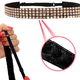 thumbnail image 3 of 6 piezas de diadema con purpurina, diadema de fieltro antideslizante con diamantes de imitación, diadema de tela para mujer, diadema para deportes y yoga, 3 of 5