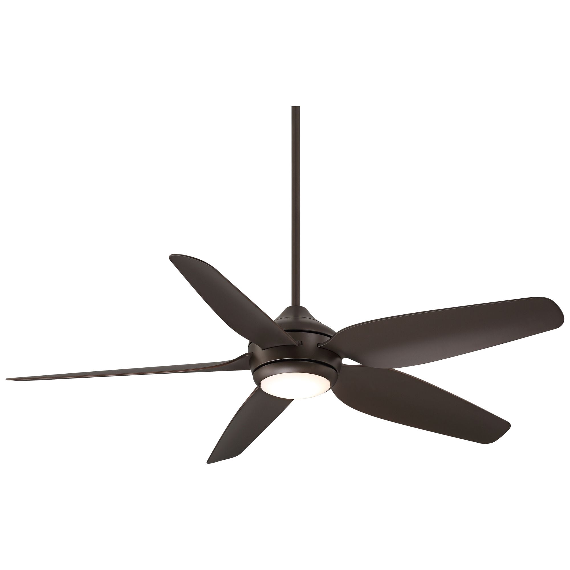 52" Casa Vieja Modern Industrial Indoor Outdoor Ceiling Fan with LED Light Remote Control Bronze Damp Rated for Patio Exterior House Home Porch Gazebo