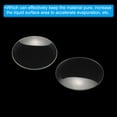 thumbnail image 4 of Uxcell 60/90/120/150mm Diameter Watch Glass, 1 Set Beaker Cover Smooth Edges Chamfered Arc for Laboratory, Transparent, 4 of 5