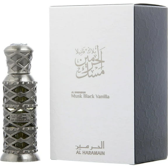 Al Haramain Unisex Musk Black Vanilla Perfume Oil 0.4 oz Fragrances 6291100130054