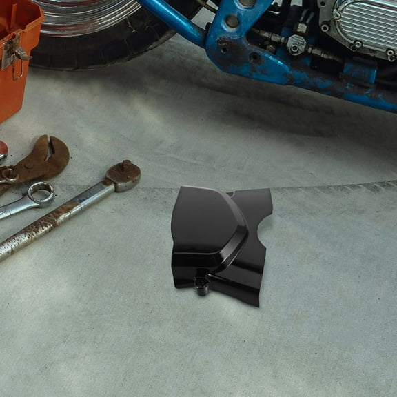 OUNONA Motorcycle Chain Guard Cover 110-125cc Metal Engine Protector For Dirt Bike Prevents Dust And Debris Damage Motorcycle Accessories