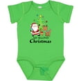 thumbnail image 3 of Inktastic My 2nd Christmas with Santa Reindeer and Tree Boys or Girls Baby Bodysuit, 3 of 5