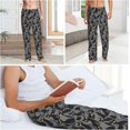 thumbnail image 6 of PISONIC Funny Mens Pajama Pants Lounge Men's Pajama Bottoms Soft Sleep Pants With Pockets Drawstring, 6 of 7