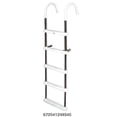 thumbnail image 1 of 5 Step Gunwale 7 in. Hook Boat Ladder - Aluminum, 1 of 1