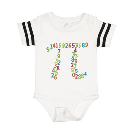 

Inktastic Pi Numbers in Pi Symbol for Pi Day Gift Baby Boy or Baby Girl Bodysuit