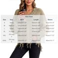 thumbnail image 3 of Fewfanhot Sweaters for Women Oversized Long Sleeve V Neck Ripped Cozy Warm Knitted Winter Pullover Sweaters, 3 of 8